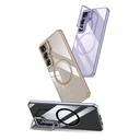 Samsung Galaxy S24 Uyumlu Kılıf Magsafe Şarj Özellikli Wlons Standlı Efsane Kapak - 9