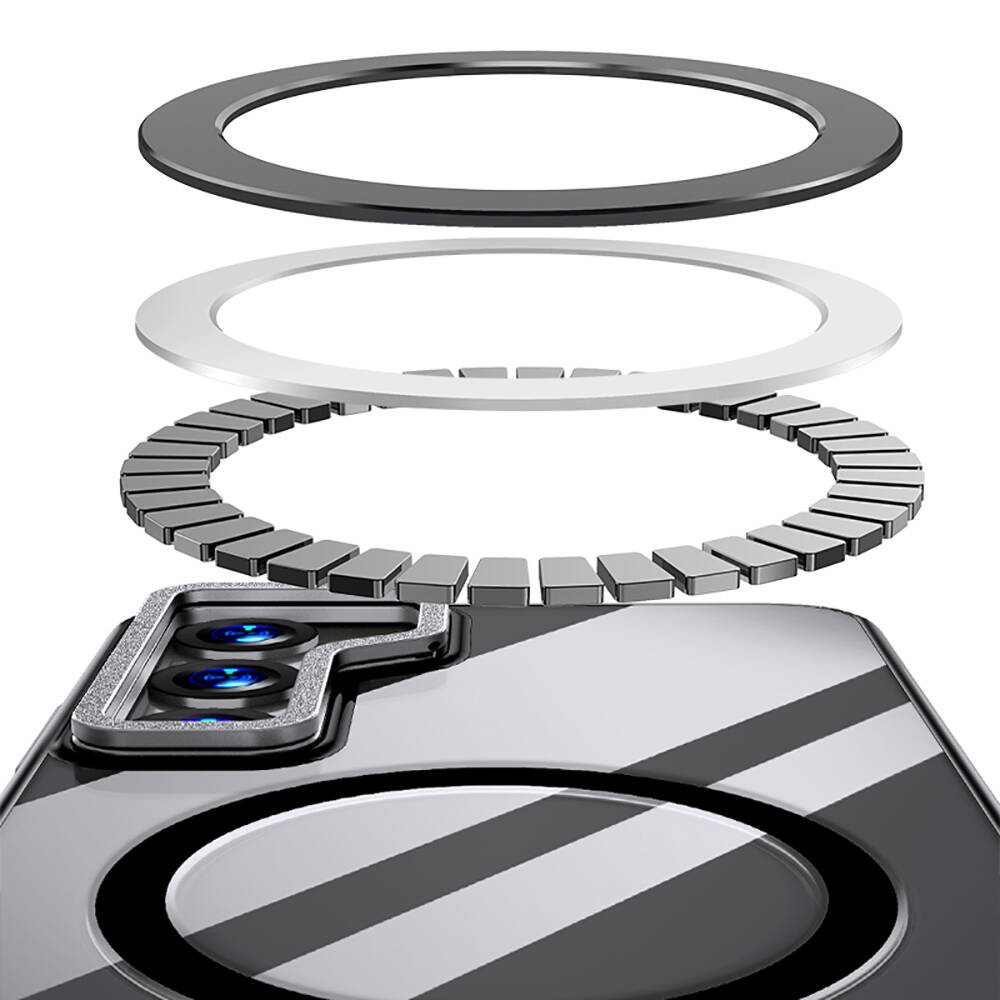 Samsung Galaxy S24 Uyumlu Kılıf Magsafe Şarj Özellikli Wlons Standlı Efsane Kapak - 10