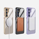 Samsung Galaxy S24 Uyumlu Kılıf Magsafe Şarj Özellikli Wlons Standlı Efsane Kapak - 11