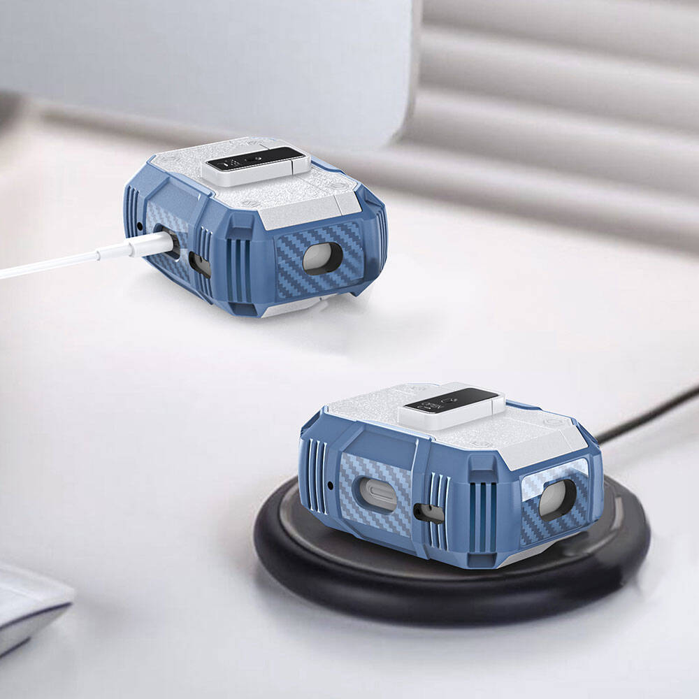 Apple Airpods 3. Nesil Uyumlu Zore Airbag 35 Darbelere Karşı Dayanıklı Düğmeli Kılıf - 7