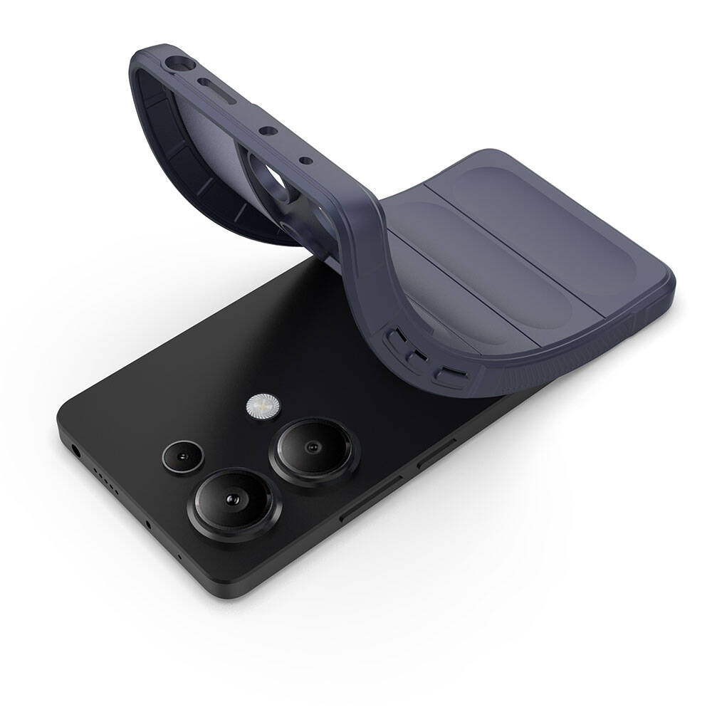 Redmi Note 13 Pro 4G Kılıf Esnek TPU Oyuklu Arka Yüzey Tasarımlı Zore Etnik Silikon Kapak - 34