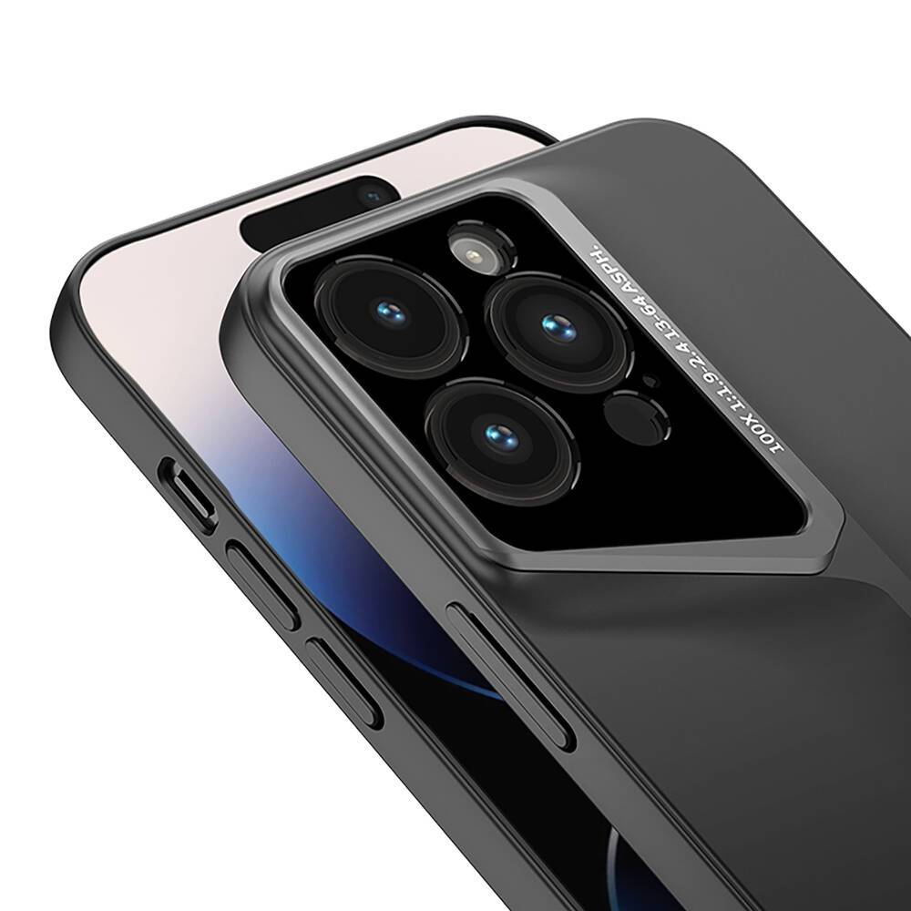 Apple iPhone 14 Pro Uyumlu Kılıf Ultra İnce Kameralı Korumalı Sert Rubber Zore Procase Kapak - 4