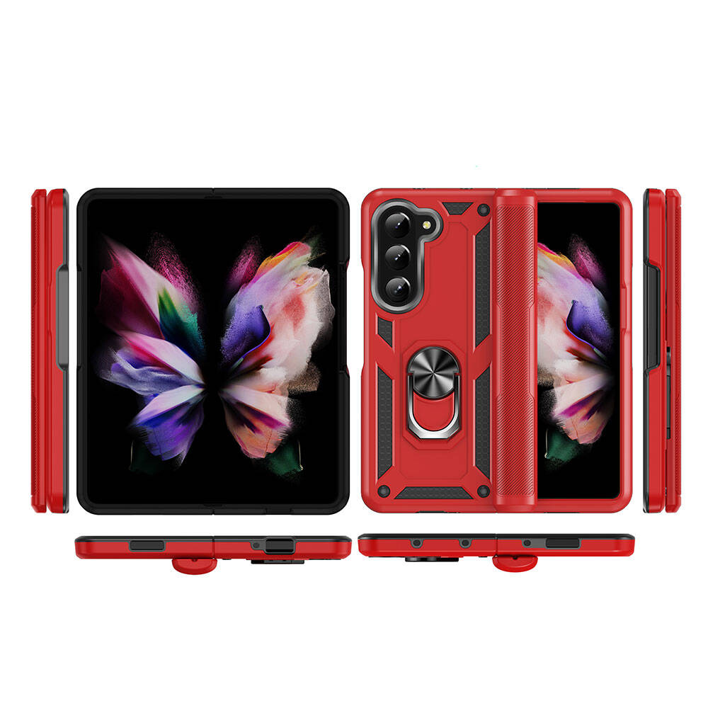 Samsung Galaxy Z Fold 5 Uyumlu Kılıf Zore Vega Kapak - 3