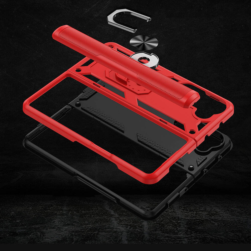 Samsung Galaxy Z Fold 5 Uyumlu Kılıf Zore Vega Kapak - 7