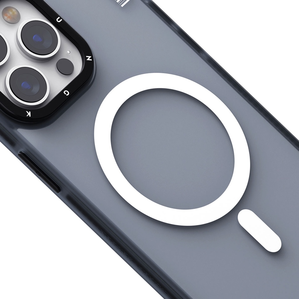 Apple iPhone 15 Pro Uyumlu Kılıf Magsafe Şarj Özellikli Youngkit Colored Sand Serisi Kapak - 2