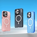 Apple iPhone 15 Pro Uyumlu Kılıf Magsafe Şarj Özellikli Youngkit Colored Sand Serisi Kapak - 8