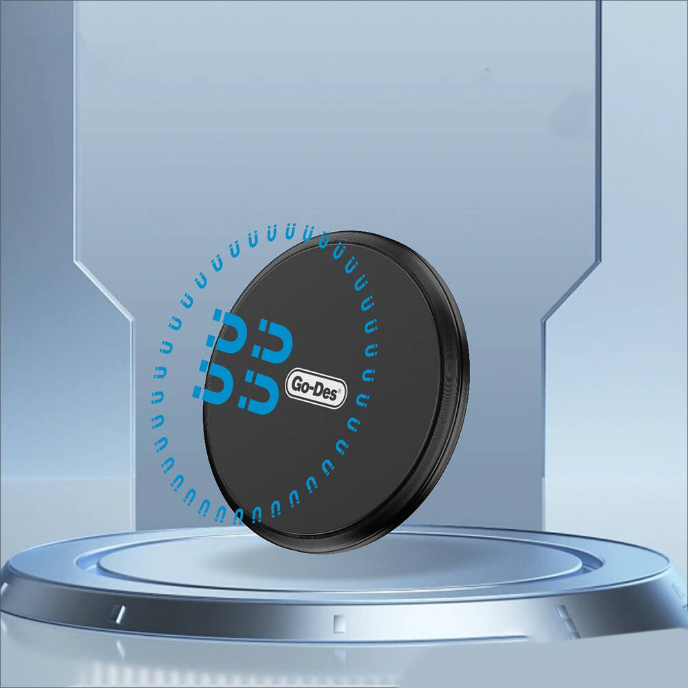 Go Des GD-HD303 Jiroskobik Sabitleme Özellikli Magnetik Direksiyon Tasarım Araç Telefon Tutucu - 1