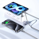 Wiwu Wi-C029 Concise Serisi 2in1 Type-C to Lightning PD Data ve Şarj Kablosu 100W 1.2M - 1