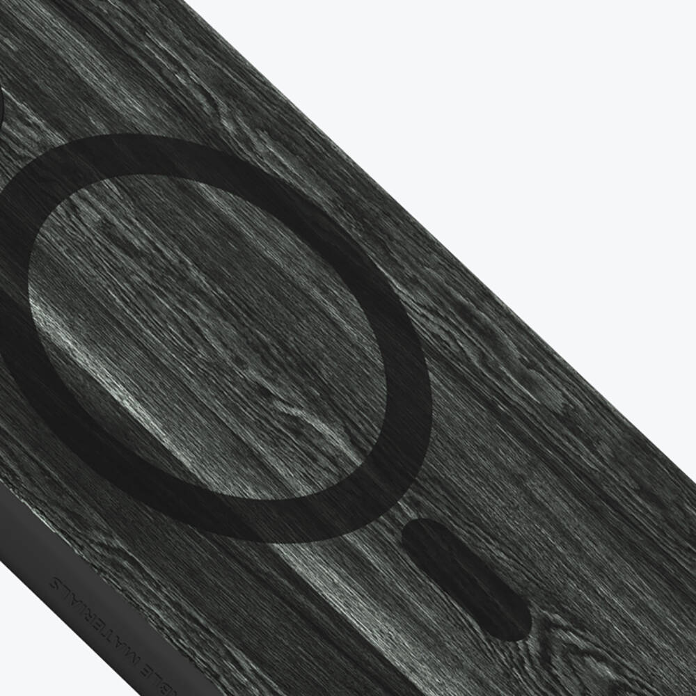 Apple iPhone 14 Pro Uyumlu Kılıf Magsafe Şarj Özellikli Sararmaya Dayanıklı Youngkit Wood Forest Serisi Kapak - 9