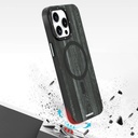 Apple iPhone 15 Pro Max Uyumlu Kılıf Magsafe Şarj Özellikli Sararmaya Dayanıklı Youngkit Wood Forest Serisi Kapak - 8