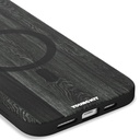 Apple iPhone 15 Pro Max Uyumlu Kılıf Magsafe Şarj Özellikli Sararmaya Dayanıklı Youngkit Wood Forest Serisi Kapak - 12