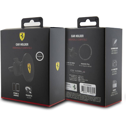 Ferrari Orjinal Lisanslı Havalandırma Tasarım Magnetik Shield Araç Telefon Tutucu