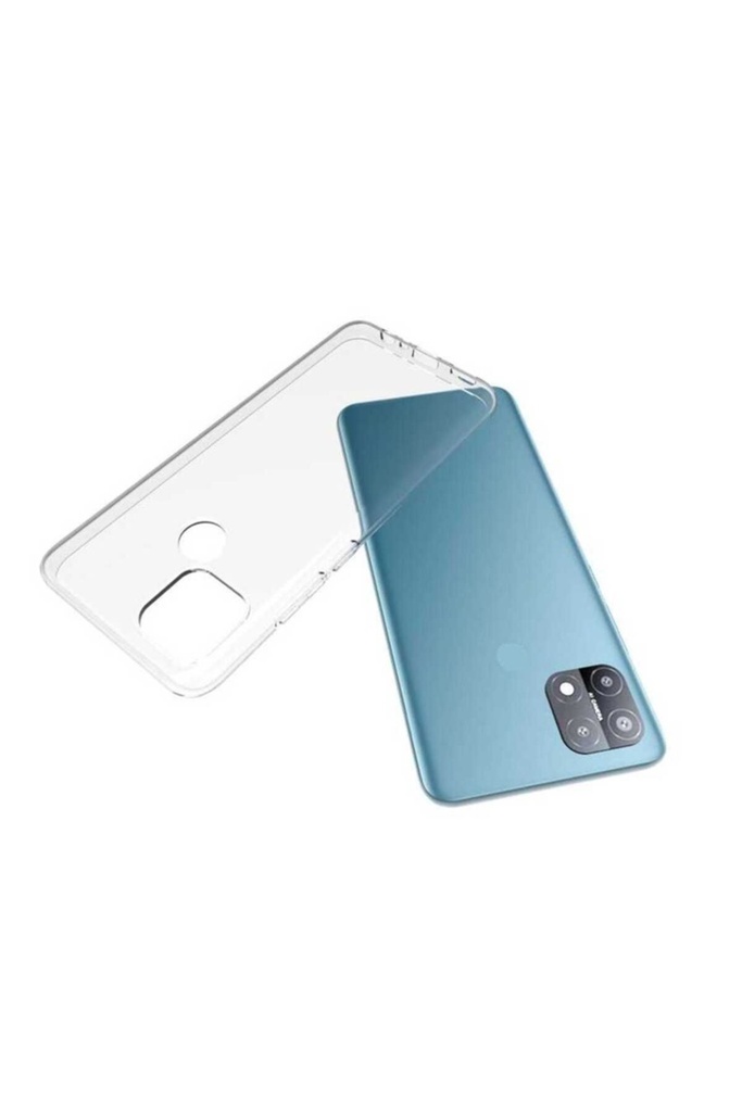 Oppo A15S Uyumlu Kılıf Zore Süper Silikon Kapak