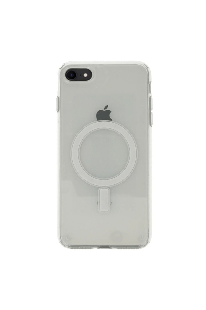 Apple iPhone 7 Uyumlu Kılıf Şeffaf Sert PC Zore Embos Kapak