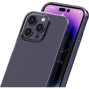 Apple iPhone 14 Pro Max Uyumlu Kılıf Airbagli Şeffaf Darbe Emici Silikon Tasarımlı Recci Clarity Serisi Kapak