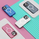 Apple iPhone 15 Pro Uyumlu Kılıf Magsafe Şarj Özellikli YoungKit Crystal Color Serisi Kapak - 6