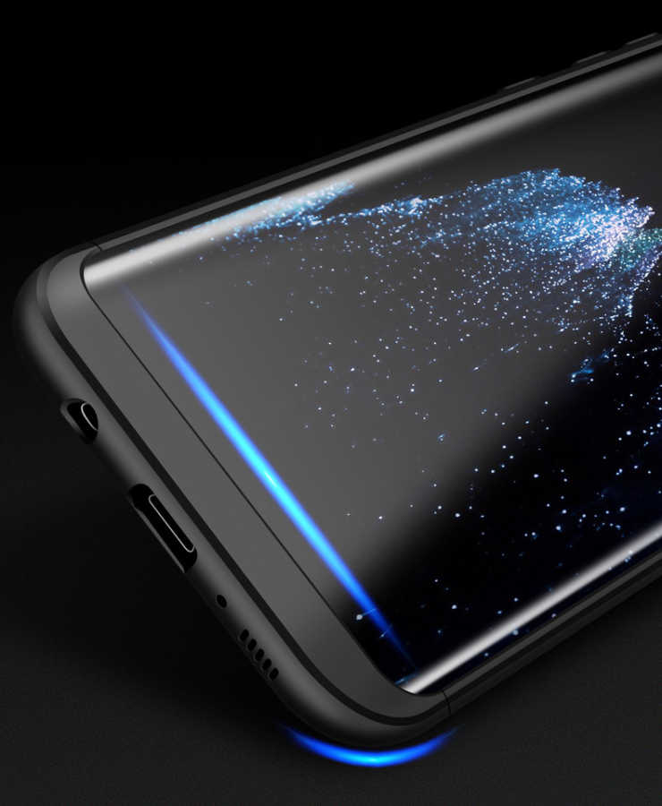 Samsung Galaxy S8 Plus Uyumlu Kılıf Zore Ays Kapak - 4