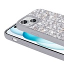 Apple iPhone 15 Uyumlu Kılıf Parlak Taşlı Tasarım Zore Linea Kapak - 6