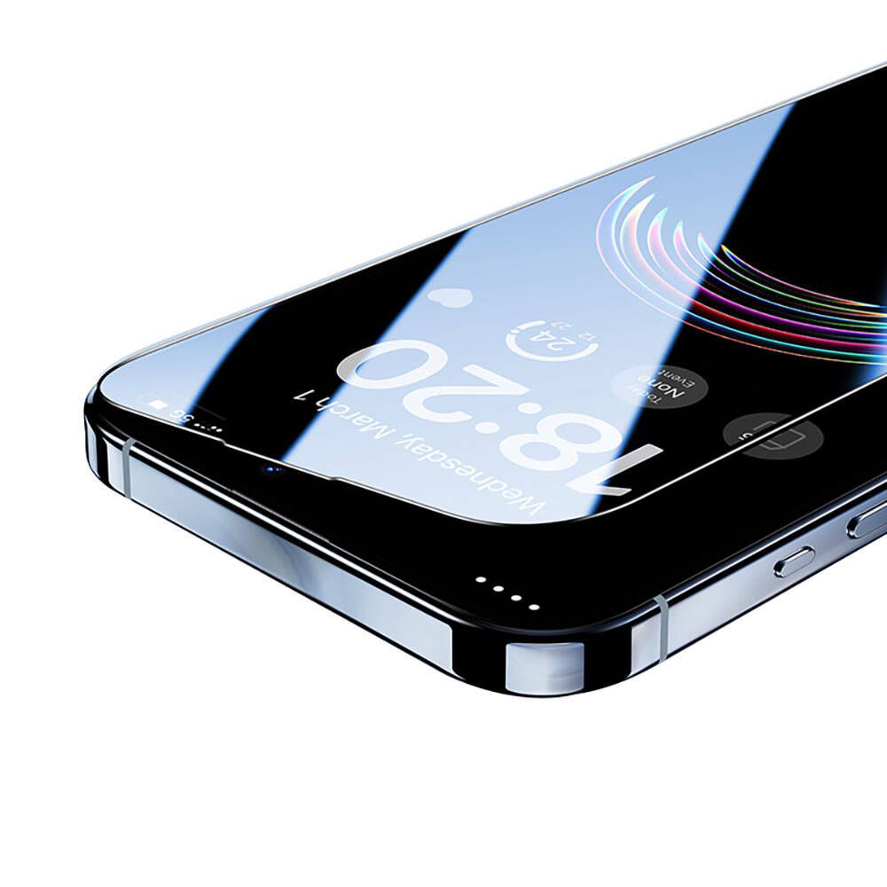 Apple iPhone 15 Pro Max Uyumlu Benks V Pro Ultra Shield 0.3mm Ekran Koruyucu + Kolay Uygulama Aparatlı - 2