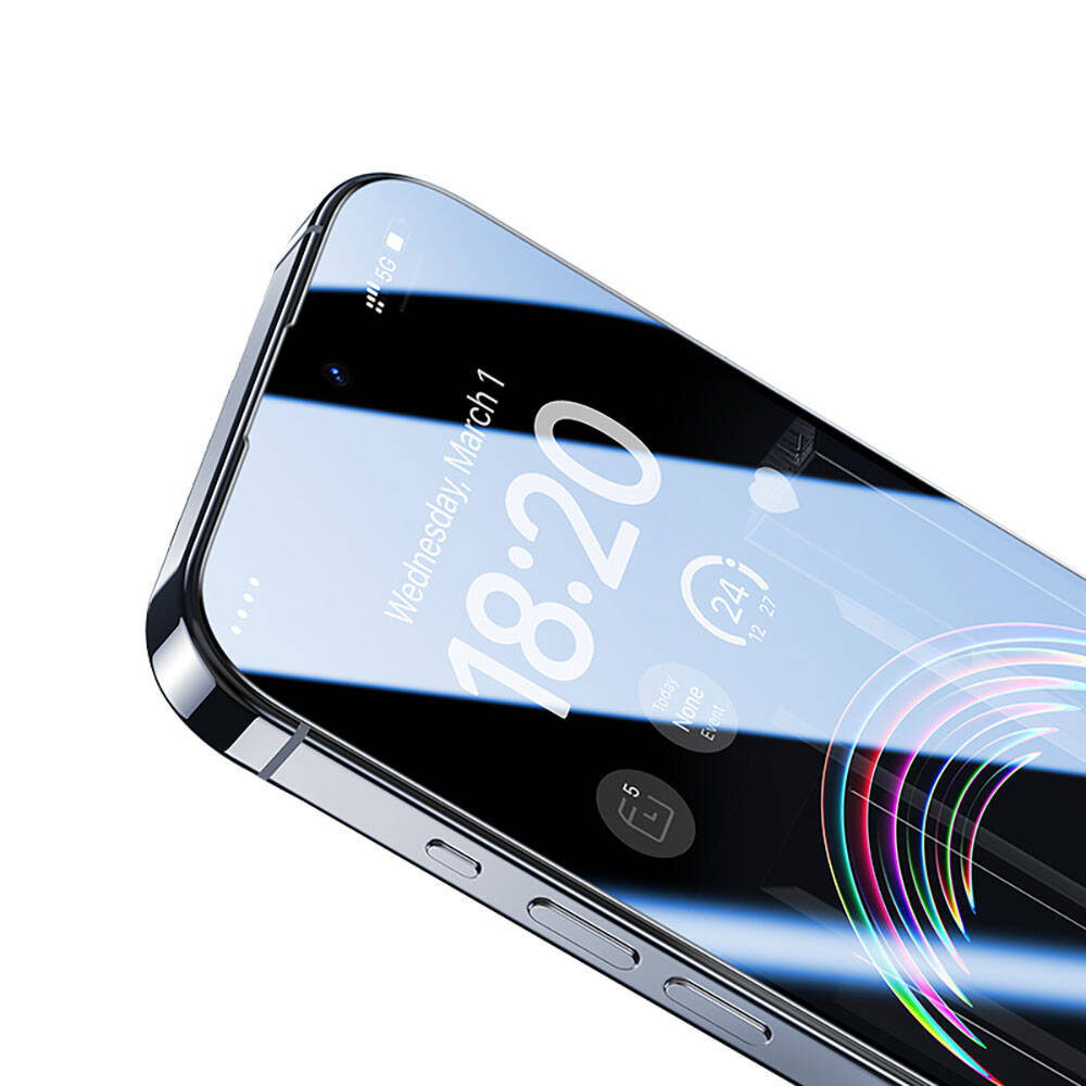 Apple iPhone 15 Pro Max Uyumlu Benks V Pro Ultra Shield 0.3mm Ekran Koruyucu + Kolay Uygulama Aparatlı - 3