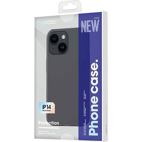 Apple iPhone 14 Uyumlu Kılıf Ultra İnce Mat PC Arka Yüzey Recci Elite Serisi Kapak