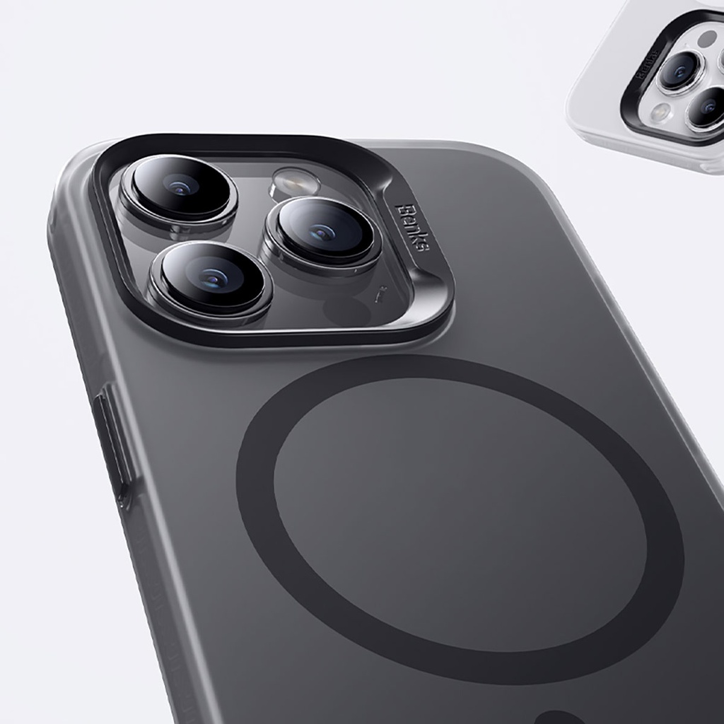 Apple iPhone 15 Pro Uyumlu Kılıf Magsafe Şarj Özellikli Benks Lucid Armor Kapak - 10