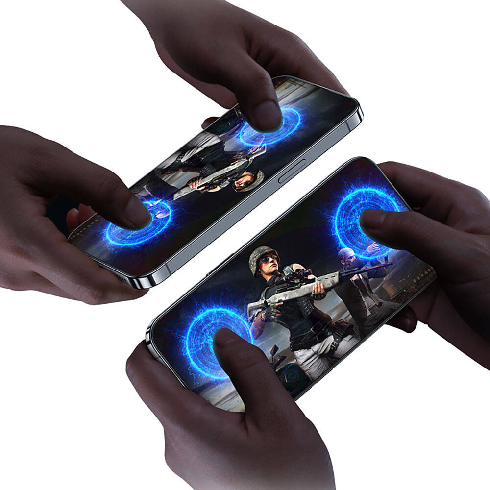 Apple iPhone 15 Pro Max Uyumlu Benks Anti-Dust Toz Önleyici Özellikli Gaming Ekran Koruyucu - 1