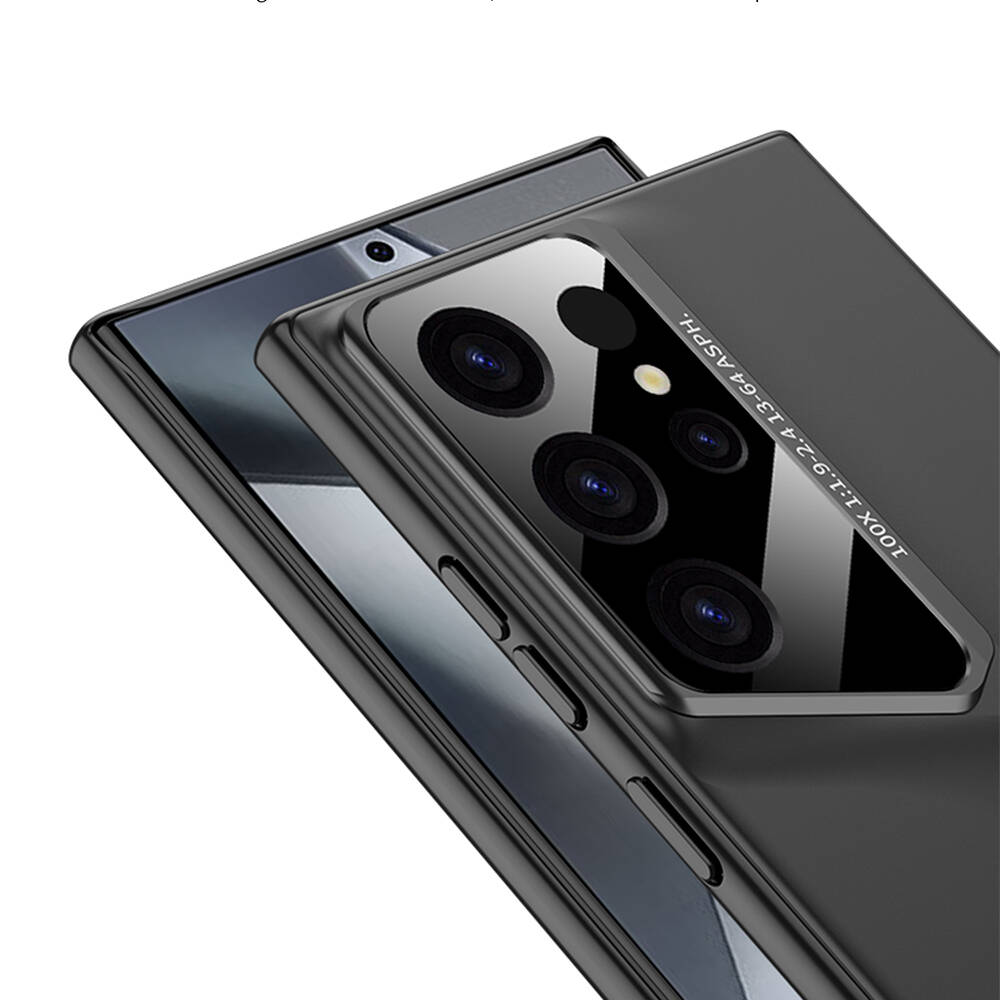 Samsung Galaxy S23 Ultra Uyumlu Kılıf Ultra İnce Kamera Korumalı Sert Rubber Zore Procase Kapak - 7