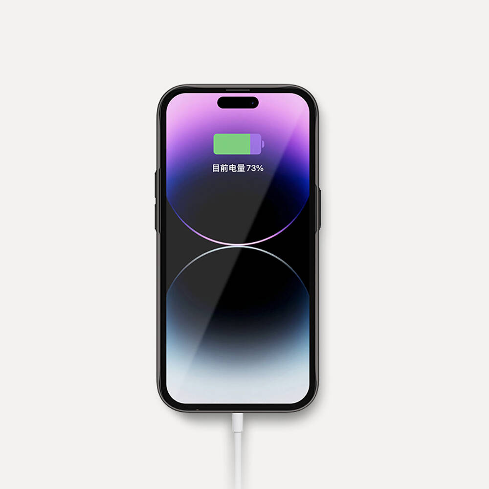 Apple iPhone 14 Uyumlu Kılıf Metal Kamera Çerçeveli Recci Glaze Serisi Kapak - 2