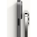 Apple iPhone 14 Uyumlu Kılıf Metal Kamera Çerçeveli Recci Glaze Serisi Kapak