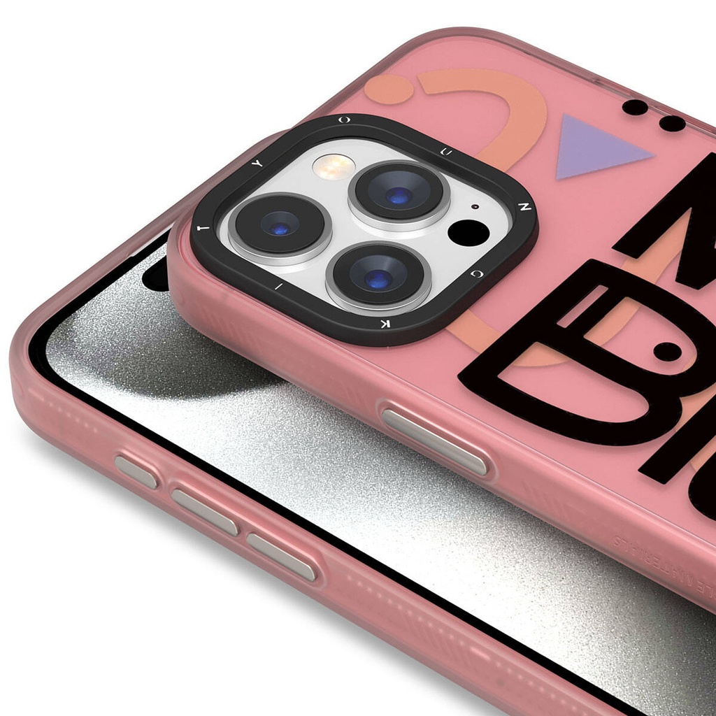 Apple iPhone 15 Pro Max Uyumlu Kılıf Desenli Youngkit Happy Hearth Serisi Kapak - 1