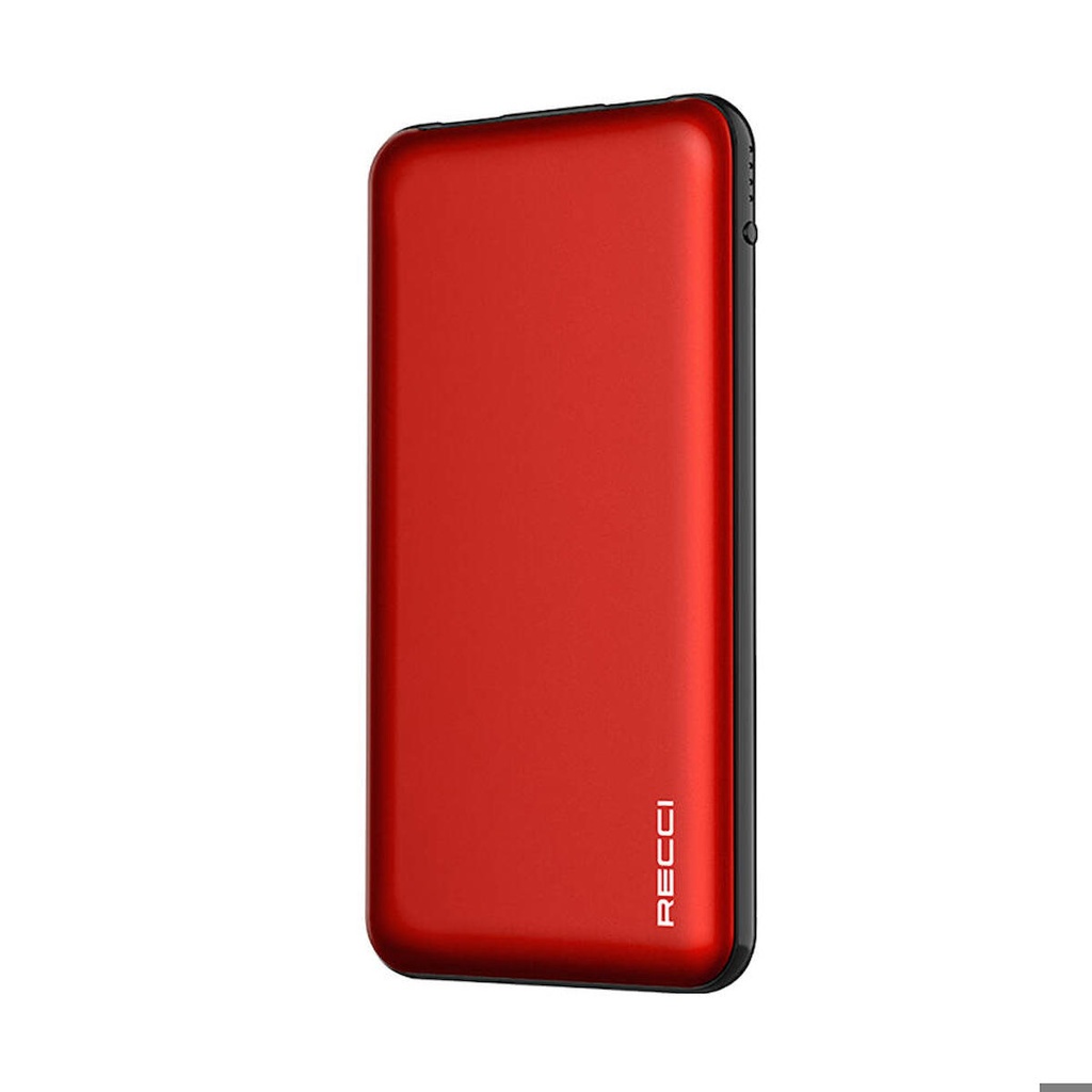 Recci RPB-P05 Greeny Serisi LED Işık Göstergeli Hızlı Şarj Özellikli Taşınabilir Powerbank 22.5W 10000mAh