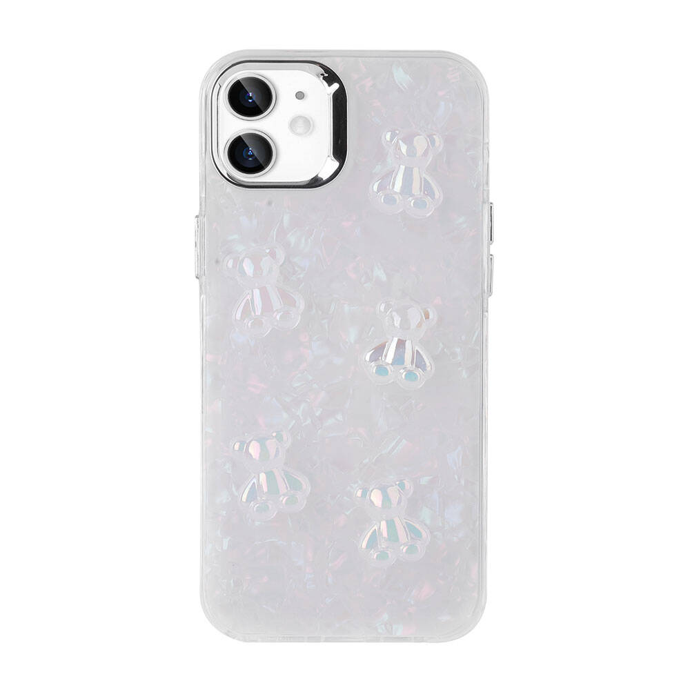 Apple iPhone 11 Uyumlu Kılıf Kabartma Figürlü Parlak Zore Eralli Silikon Kapak - 2