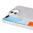 Apple iPhone 11 Uyumlu Kılıf Kabartma Figürlü Parlak Zore Eralli Silikon Kapak - 3