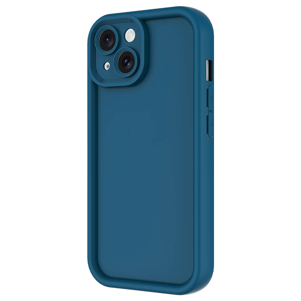 Apple iPhone 15 Uyumlu Kılıf Kamera Korumalı Zore Ananas Kapak - 1