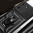 Tecno Pova 5 Uyumlu Kılıf Magnetik Standlı Kamera Korumalı Zore Sürgülü Vega Kapak - 6