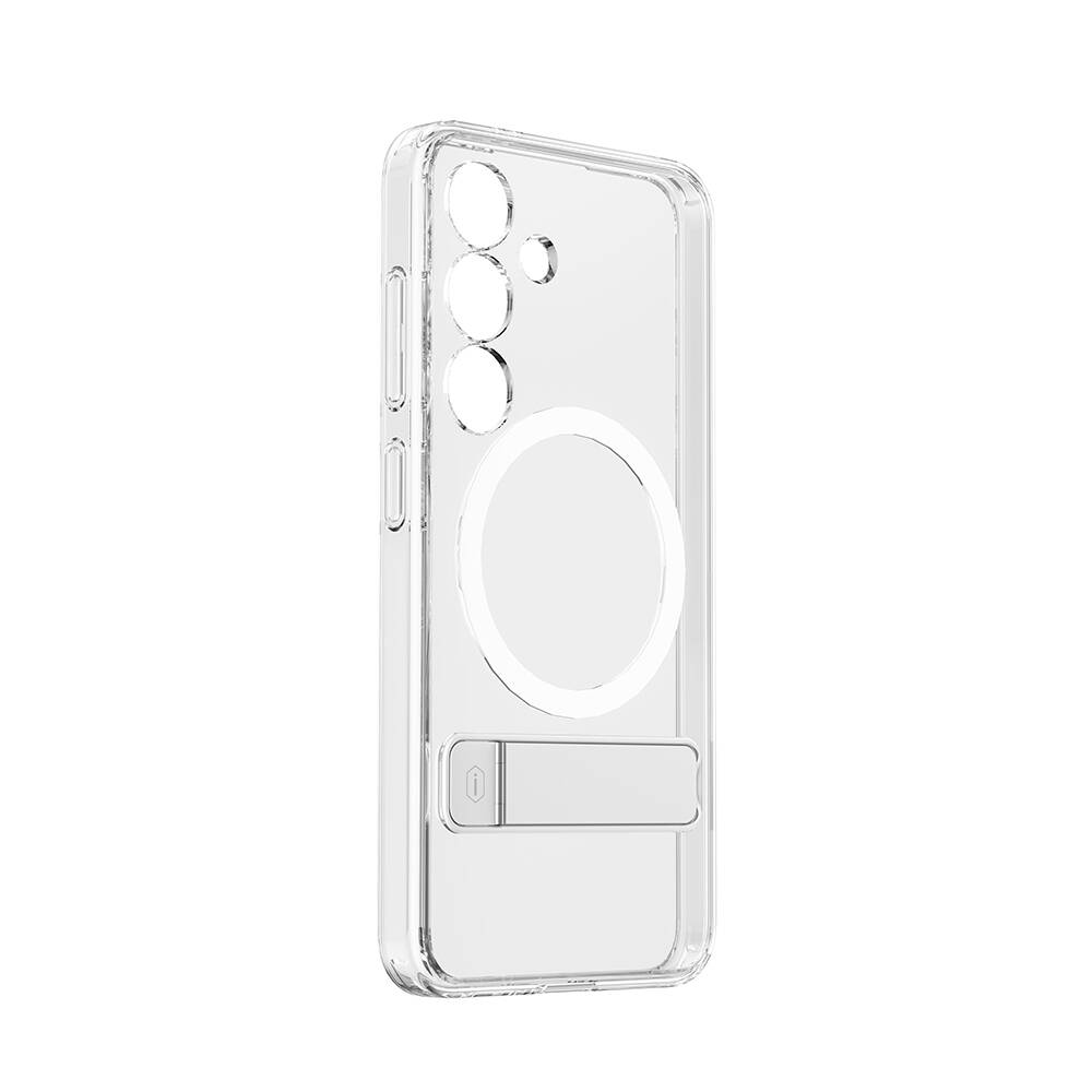 Samsung Galaxy S24 Uyumlu Kılıf Magsafe Şarj Özellikli Kamera Korumalı Standlı Wiwu KCC-025 Aurora Serisi Kapak - 2