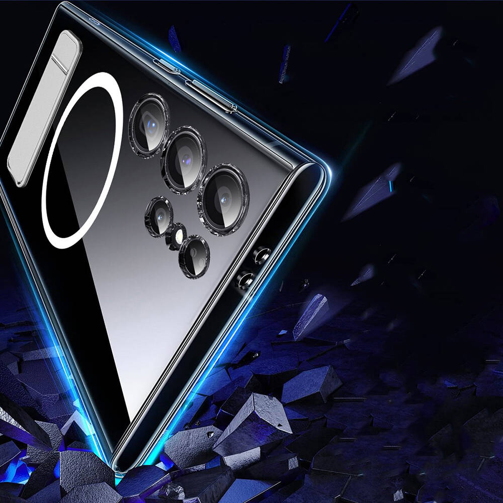 Samsung Galaxy S24 Uyumlu Kılıf Magsafe Şarj Özellikli Kamera Korumalı Standlı Wiwu KCC-025 Aurora Serisi Kapak - 8