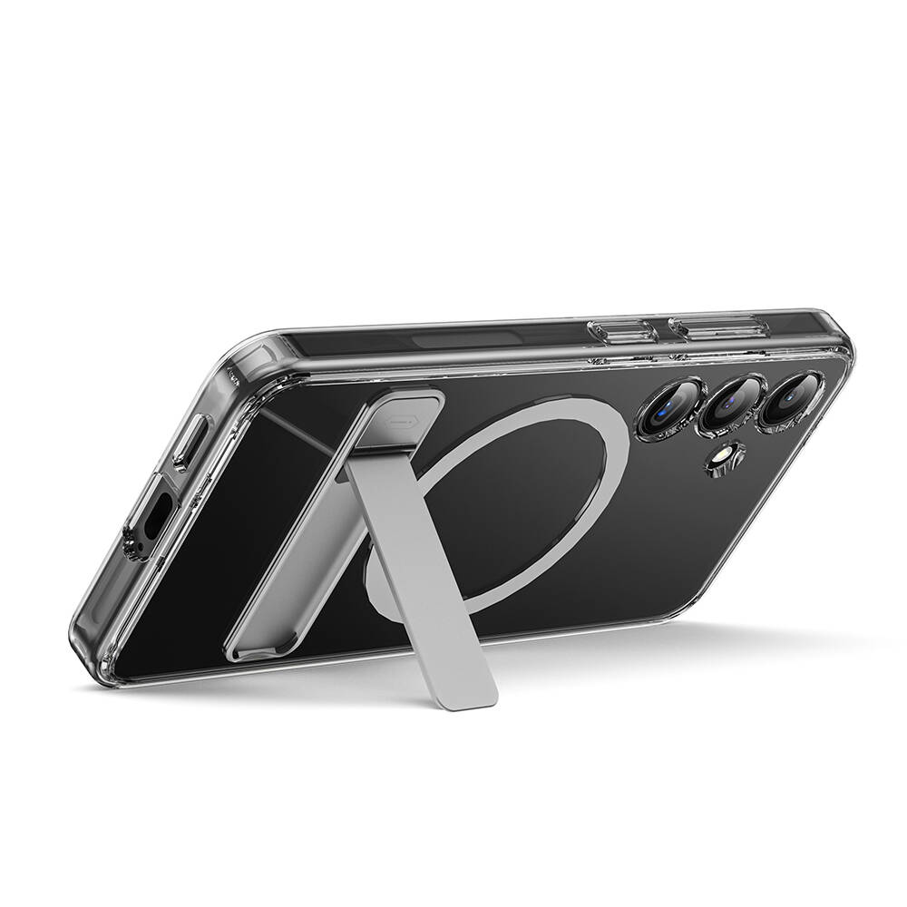 Samsung Galaxy S24 Plus Uyumlu Kılıf Magsafe Şarj Özellikli Kamera Korumalı Standlı Wiwu KCC-025 Aurora Serisi Kapak - 8