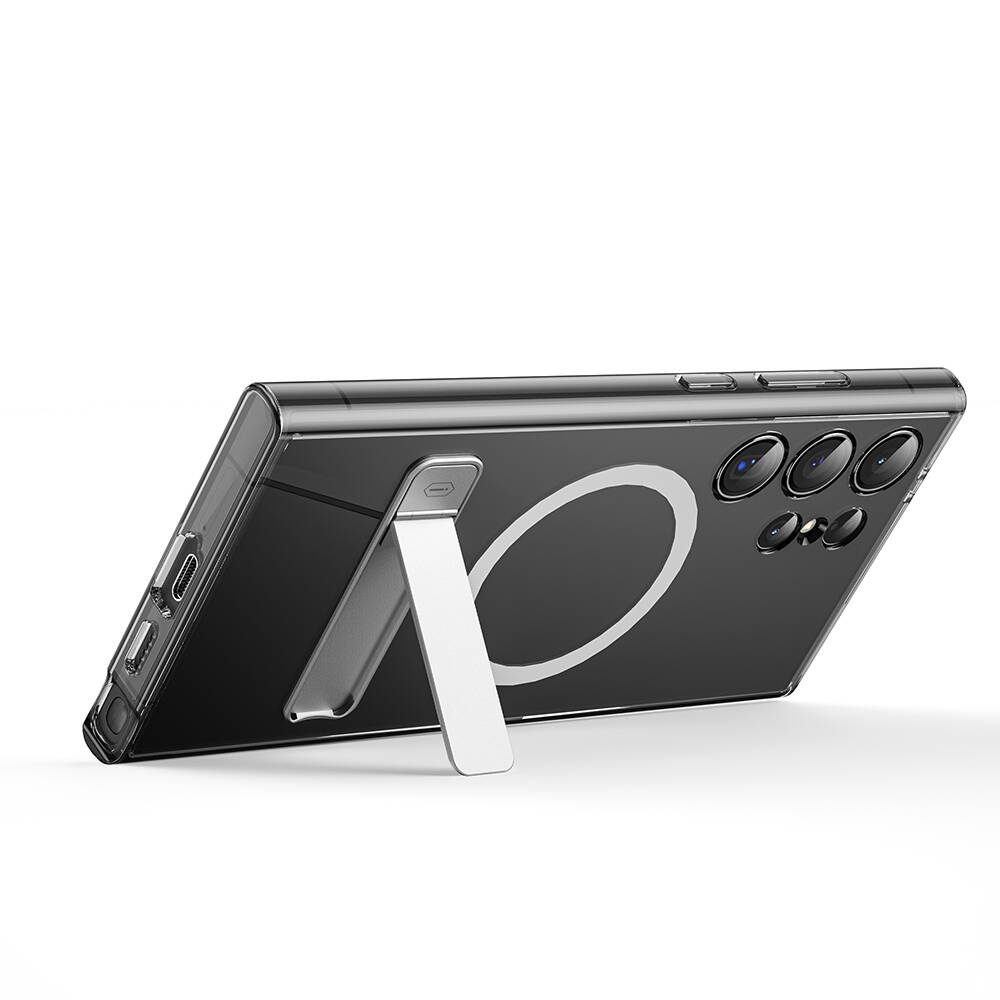 Samsung Galaxy S24 Plus Uyumlu Kılıf Magsafe Şarj Özellikli Kamera Korumalı Standlı Wiwu KCC-025 Aurora Serisi Kapak - 11