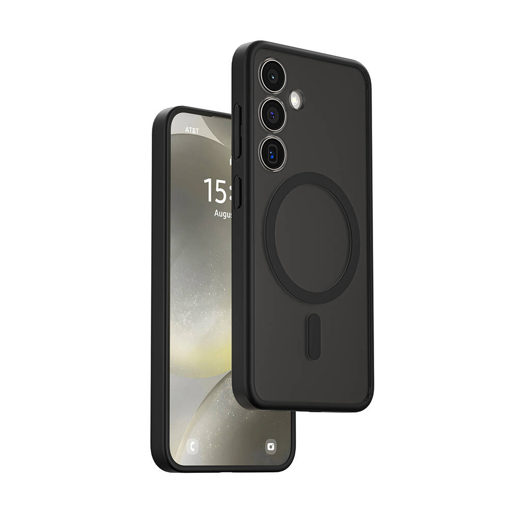 Samsung Galaxy S24 Uyumlu Kılıf Wiwu FGG-024 Magsafe Şarj Özellikli Lekelere Dayanıklı Kapak - 8