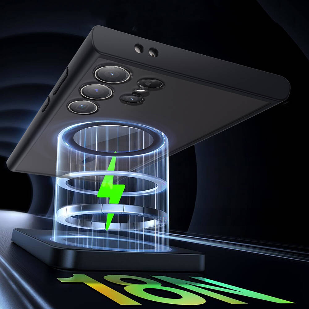 Samsung Galaxy S24 Uyumlu Kılıf Wiwu FGG-024 Magsafe Şarj Özellikli Lekelere Dayanıklı Kapak - 11