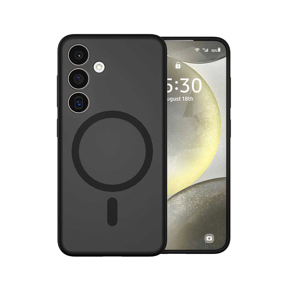 Samsung Galaxy S24 Plus Uyumlu Kılıf Wiwu FGG-024 Magsafe Şarj Özellikli Lekelere Dayanıklı Kapak - 5