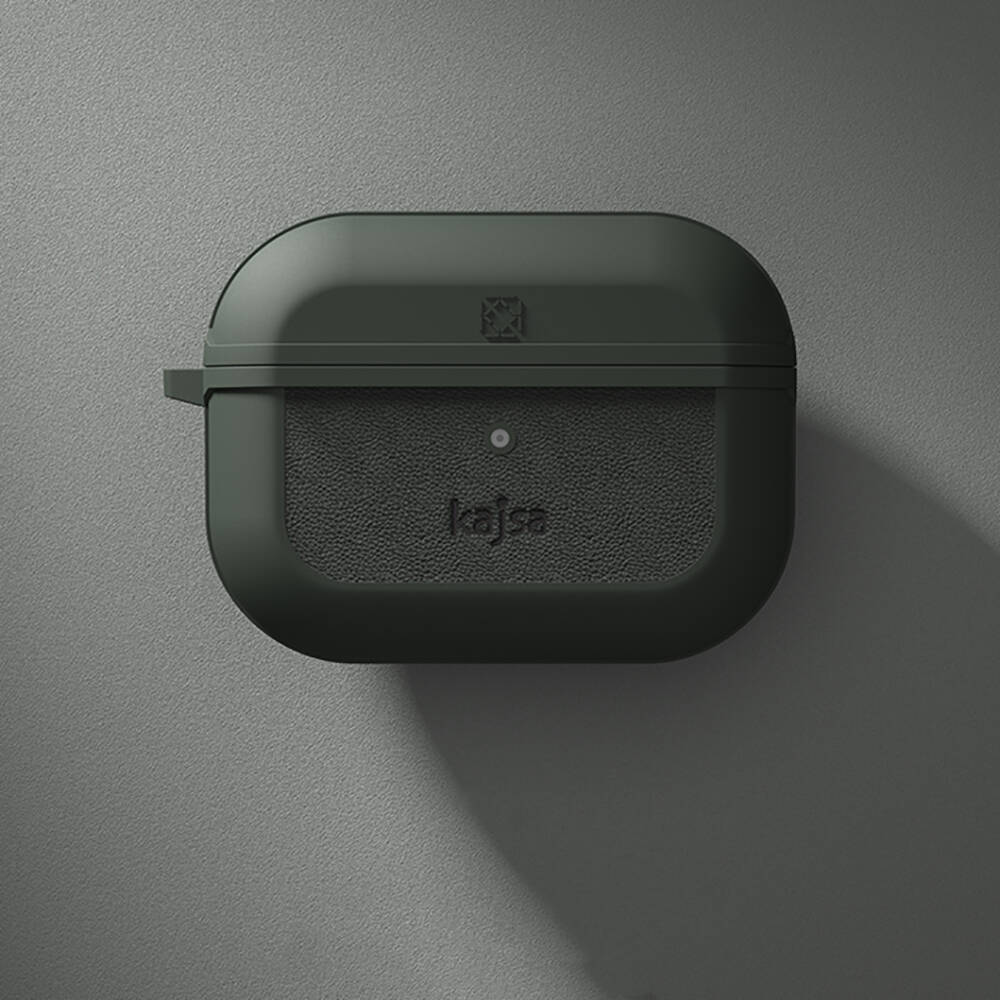 Apple Airpods Pro 2 Uyumlu Kılıf Kajsa Luxe Collection Kablosuz Şarj Uyumlu Kılıf - 3