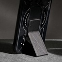 Apple iPhone 15 Pro Uyumlu Kılıf Skinarma Magsafe Şarj Özellikli Teknoloji Desenli Standlı Helio Kapak