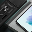 Samsung Galaxy A54 Uyumlu Kılıf Magnetik Standlı Kamera Korumalı Zore Sürgülü Vega Kapak - 3