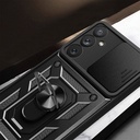 Samsung Galaxy A54 Uyumlu Kılıf Magnetik Standlı Kamera Korumalı Zore Sürgülü Vega Kapak - 6