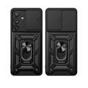 Samsung Galaxy A54 Uyumlu Kılıf Magnetik Standlı Kamera Korumalı Zore Sürgülü Vega Kapak - 8
