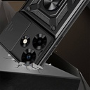 Infinix Hot 30 Uyumlu Kılıf Magnetik Standlı Kamera Korumalı Zore Sürgülü Vega Kapak - 1