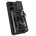 Infinix Hot 30 Uyumlu Kılıf Magnetik Standlı Kamera Korumalı Zore Sürgülü Vega Kapak - 8